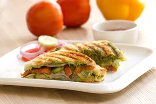 Grilled Vegetable Sandwich