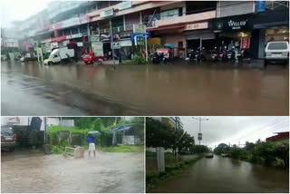 മഴ ശക്തം; തൃശൂർ നഗരത്തില്‍ വെള്ളക്കെട്ട്