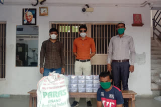 Patan SOG police nabbed one with 19 kg of  marijuana