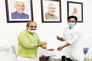 dilip pandey meets G Kishan Reddy