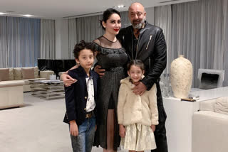 sanjay dutt misses wife maanayata and kids on birthday