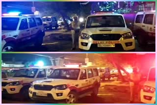 delhi police pcr save life of drunk person in farsh baazar