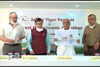 Jaipur Tiger Festival, Tiger Photo Digital Exhibition, जयपुर न्यूज, टाइगर फोटो डिजिटल एग्जीबिशन