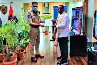 ttd member meet hyderabad cp anjani kumar