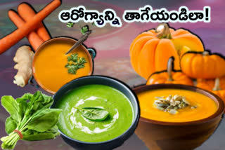 healthy-soups-like-carrot-ginger-soup-ash-guard-soup-pumpkin-soup-and-spinach-soup