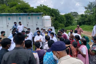 malkajgiri mp revanth reddy visit contonment roads