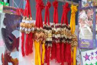 Boycott of Chinese rakhi in Gwalior