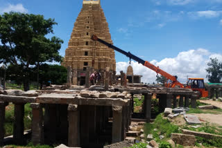 Water and Weatherproof Spray with Natural Resources for Hampi Monuments
