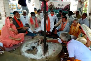 Yagya performed for the peace of the souls of cows in bilaspur