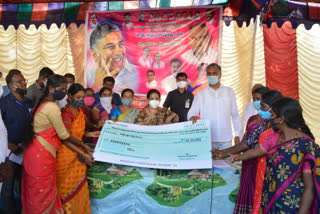 minister harish rao visited in chinnakodur mandal