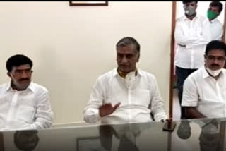 minister harish rao comment on farmer narsimlu death