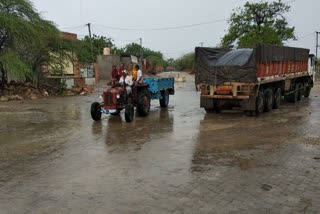 Rains in Bilara, किसानों को राहत, Bilara Jodhpur News
