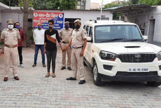 PREET POLICE ARRESTED AUTO LIFTTER FROM SONIA VIHAR