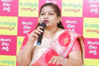 vangalapudi anitha fires on ycp about liquor sales in the state