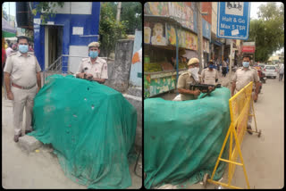 police alert in najafgarh in delhi over 15 august