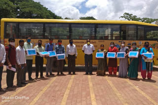 Distribution of Education Kit to Government Schools by Agastya Foundation