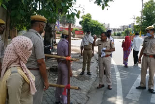 Superintendent inspected contentment zone, अतिरिक्त पुलिस अधीक्षक ने लिया जायजा