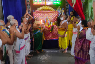 pavithrothsavalu completed in yadadri laxmi narasimha swamy temple