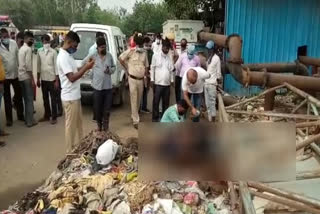 Dead body of unknown person recovered from drain in Harsha Vihar