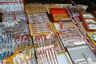 Shopkeepers disappointed due to non-sale of rakhi in Ghaziabad