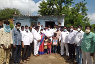 orphans  helped by beer organisation at miryalguda