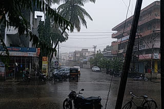 heavy rain in sangli district, farmers happy with rain