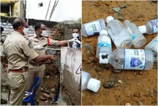 13 people died after drinking sanitizer  Andra pradesh  amaravati  sanitiser  lack of drinks  alcohol  lack of alcohol  wine shop  ആന്ധ്രാ പ്രദേശ്  കൊവിഡ്  കൊറോണ വൈറസ്  അമരാവതി  സാനിറ്റൈസർ  അമരാവതി