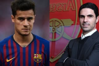 arteta news  coutinho news  arsenal news  ആഴ്‌സണല്‍ വാര്‍ത്ത  കുട്ടിന്യോ വാര്‍ത്ത  അട്ടേര വാര്‍ത്ത