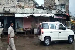 police closed shops,  police closed shops open after 7pm,  Chittorgarh News
