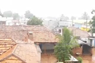 Rain in Siddipet town