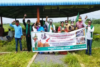 amaravati jac young leaders protest against ap government