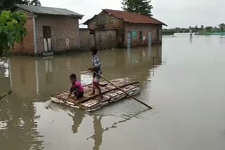 Flood At Bilashipara