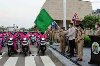 स्वयंसिद्ध पेट्रोलिंग टीम का उद्घाटन.