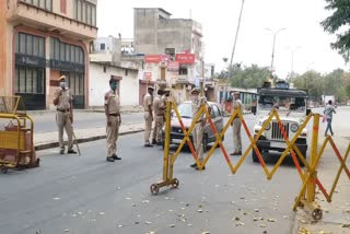 लॉकडाउन कार्रवाई, lockdown in Jaipur