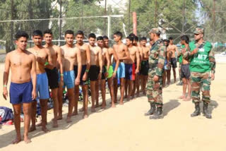 Army recruitment started for youth in mandi