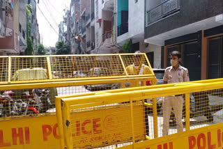 Delhi Containment zones