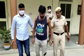 Police arrested an accused who robbed a car in ganaur