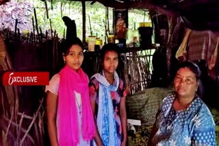 Poor family of Somanakkatte village in Moodigere Taluk