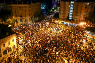 protests against Netanyahu