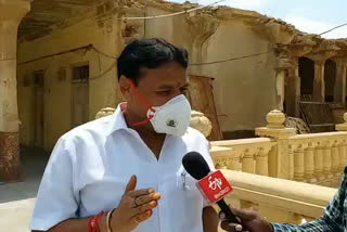 Pramod Jain Bhaiya is worshiping in jaisalmer, Pramod Jain Bhaiya visit temples in jaisalmer