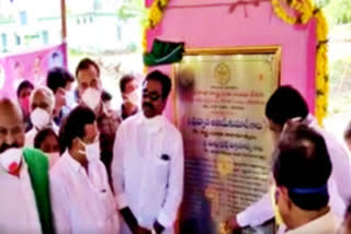 minister puvvada ajaya kumar visited allipuram