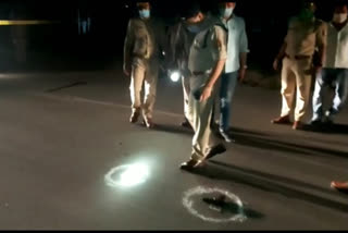 Encounter between police and miscreants in Ghaziabad