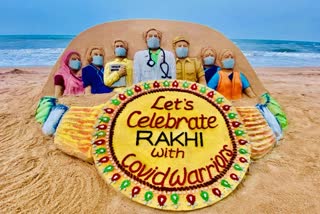 Noted Sand Artist Sudarsan Pattnaik's unique message on Raksha Bandhan