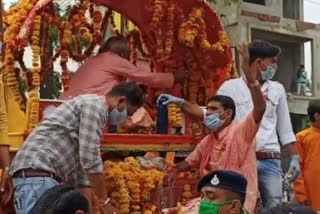 Baba Baijnath's royal ride