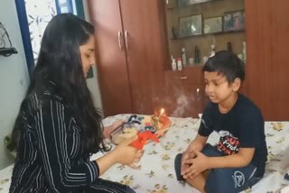 raksha bandhan celebration in bhubaneswar