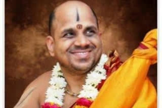 Sugunendra Theertha Swamiji got cured of corona and returned