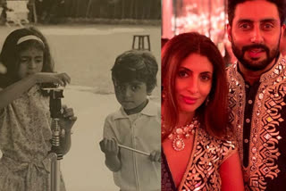 shweta bachchan instagram post for actor abhishek bachan  അഭിഷേകിന് രക്ഷാബന്ധന്‍ ആശംസിച്ച് ശ്വേത ബച്ചന്‍  ശ്വേത ബച്ചന്‍  മുംബൈ നാനാവതി ആശുപത്രി  rakshabandhan  shweta bachchan instagram post