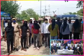 delhi police arrested 7 crook for robbery in mohan garden