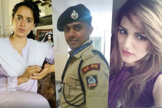 team kangana and sushant sister react to bihar cop vinay tiwari's quarantine