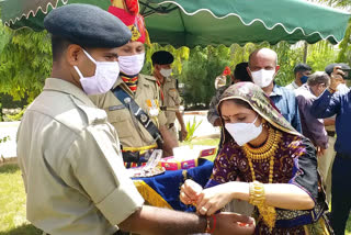 geeta rabari celebrate raxabandhan